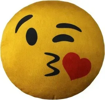 <?= Matex Emoji. Smile, Поцелуй 26-822 (желтый/красный) ?>