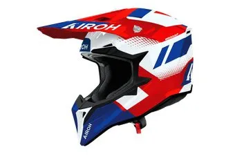 Airoh WRAAAP Vision WRAV55-XXS (XXS, красный/синий глянец)