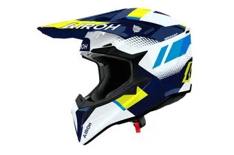 <?= Airoh WRAAAP Vision WRAV31-M (M, желтый/синий глянец) ?>