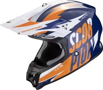 Scorpion Exo Vx-16 Evo Air Slanter (р. M, синий/оранжевый)