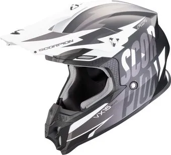 Scorpion Exo Vx-16 Evo Air Slanter (р. L, черный матовый/серебристый)