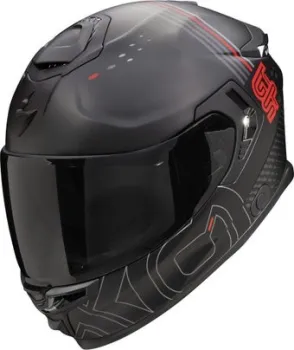 Scorpion Exo Exo-Gt Sp Air Techlane (р. XL, черный матовый/серый/красный)