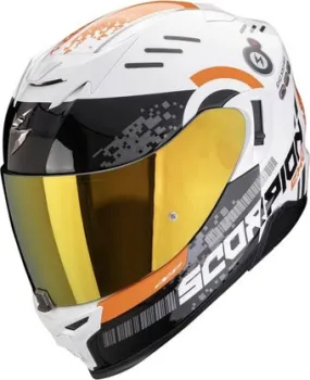 Scorpion Exo Exo-520 Evo Air Titan (р. S, белый/оранжевый)