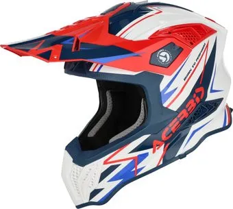 Acerbis Airstrike-X 0026905.034.068 (XL, белый/синий/красный)