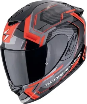 Scorpion Exo EXO-1400 Evo II Linart (р. S, черный/красный/серый)