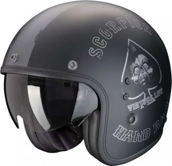 Scorpion Exo Belfast Evo Spade (р. L, черный матовый/серебристый)
