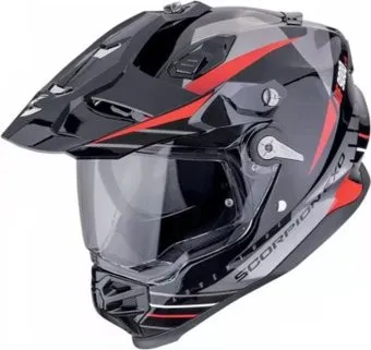 Scorpion Exo Adf-9000 Air Feat (р. 2XL, черный/серебристый/красный)