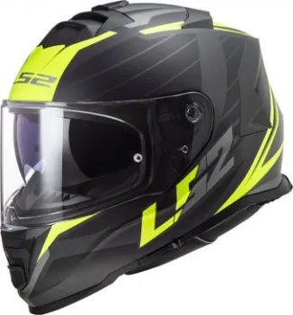 LS2 FF800 Storm Nerve (XS, матовый черно-желтый)