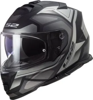 <?= LS2 FF800 Storm Faster (XS, черно-серый матовый) ?>