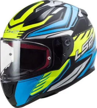 <?= LS2 FF353 Rapid Gale 3Xl, черно-сине-желтый матовый) ?>