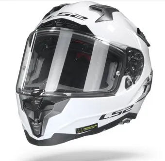 <?= LS2 FF327 Challenger Solid (L, белый глянцевый) ?>