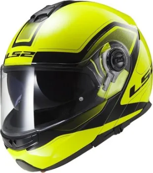 <?= LS2 FF325 Strobe Snow Civik (L, желто-черный глянцевый) ?>