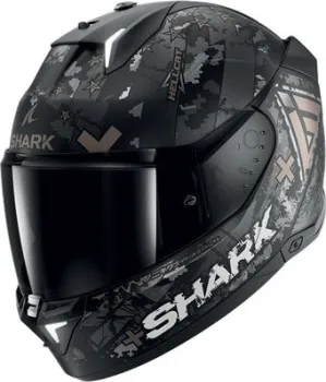 Shark Skwal i3 Hellcat Mat (р. L, черный матовый/бронзовый)