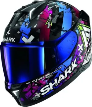 <?= Shark Skwal i3 Hellcat (р. L, черный/фиолетовый/белый) ?>