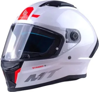 <?= MT Helmets Stinger 2 Solid (XL, белый перламутр) ?>