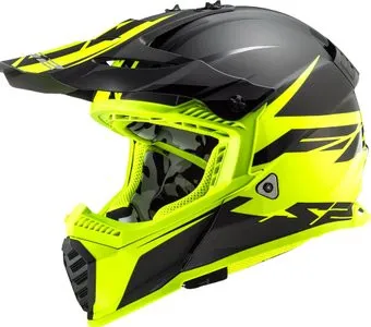 <?= LS2 Mx437 Fast Evo Roar (XXL, черный/желтый) ?>