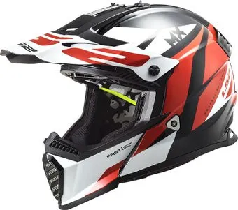 <?= LS2 MX1299 Fast Evo Strike (L, черный/белый/красный) ?>