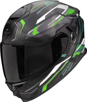 Scorpion Exo Exo-Gt Sp Air Augusta (р. XL, черный матовый/серый/зеленый)