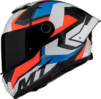 MT Helmets Thunder 4 SV Valiant A0 (S, глянцевый белый)