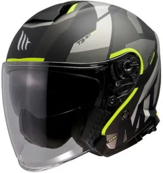 MT Helmets Thunder 3 SV Jet Cooper A3 (S, матовый желтый)