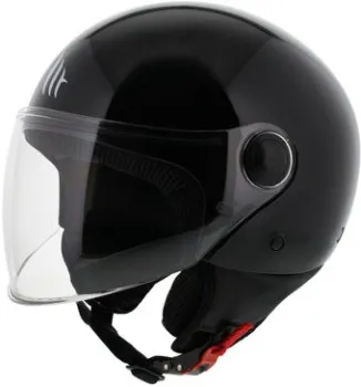 MT Helmets Street (S, глянцевый черный)