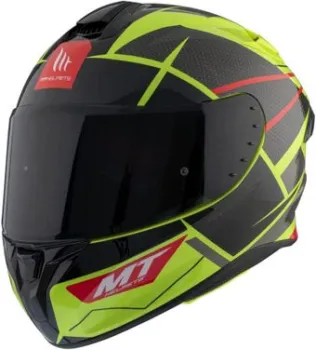 MT Helmets Targo Pro Podium D1 (XXL, глянцевый желтый)