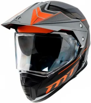 MT Helmets Synchrony Duo Sport Sv Patrol B4 (L, матовый оранжевый)