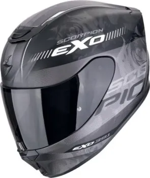 Scorpion Exo Exo-391 Ava (р. M, черный матовый/серебристый/белый)