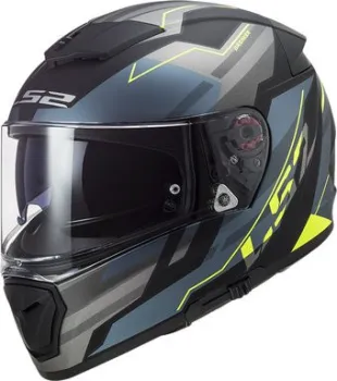<?= LS2 FF390 Breaker Beta (M, matt cobalt h-v yellow) ?>