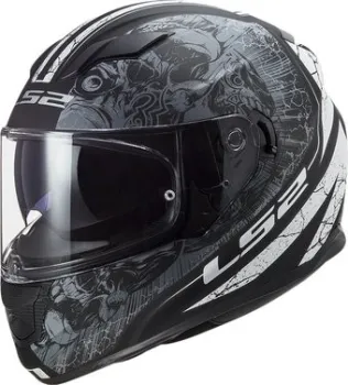 <?= LS2 FF320 Stream Evo Throne (XL, matt black titanium) ?>