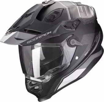 Scorpion Exo ADF-9000 Air Desert (р. S, черный матовый/серебристый)