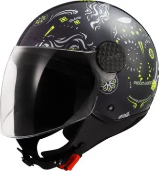 <?= LS2 OF558 Sphere Lux II Maxca (L, черный глянцевый/желтый) ?>