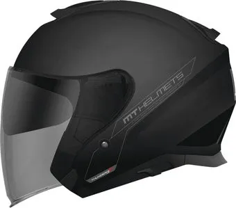 MT Helmets Thunder 3 SV Jet Solid A1 Gloss (L, черный)