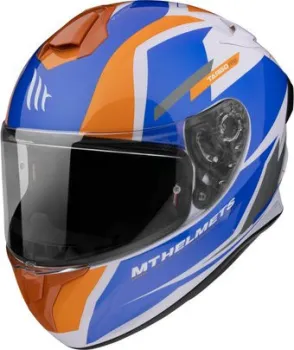 MT Helmets Targo Pro Sound D4 (M, gloss pearl orange)