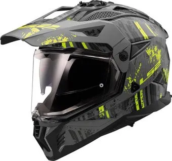 <?= LS2 MX702 Pioneer 2 Crazy (S, черный/желтый матовый) ?>