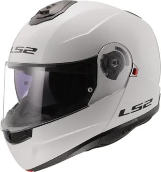 LS2 FF908 Strobe 2 Solid (3XL, белый глянцевый)