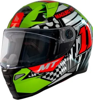 LS2 Revenge 2 S Sergio Garcia (XL, глянцевый флуоресцентно-желтый)