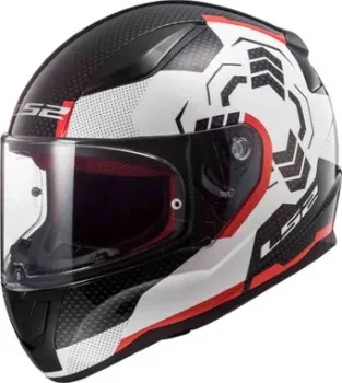 <?= LS2 FF353 Rapid Ghost (M, white/black/red) ?>