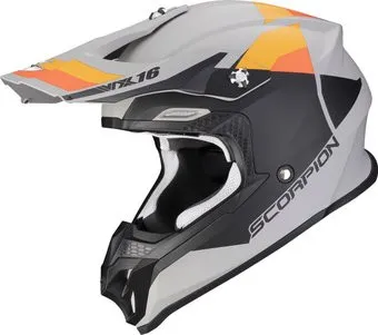Scorpion Exo VX-16 Evo Air Spectrum (р. XL, серый матовый/оранжевый)
