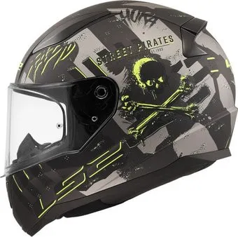 <?= LS2 FF353 Rapid 2 Pirates (XS, серый матовый) ?>