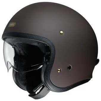 <?= Shoei J.O (L, коричневый матовый) ?>
