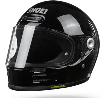 Shoei Glamster Plain (L, черный глянцевый)