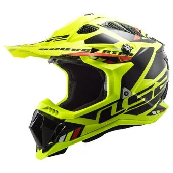 LS2 MX700 Subverter Evo Stomp (M, желто-черный глянцевый)