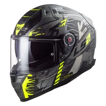 <?= LS2 FF811 Vector Ii Techbot (2XL, матовый серо-желтый) ?>