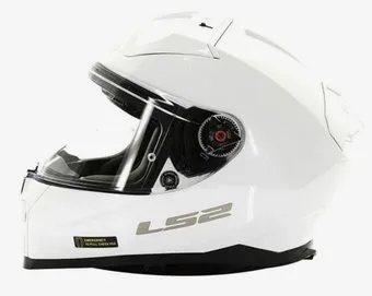 LS2 FF811 Vector Ii Solid (XL, белый глянцевый)
