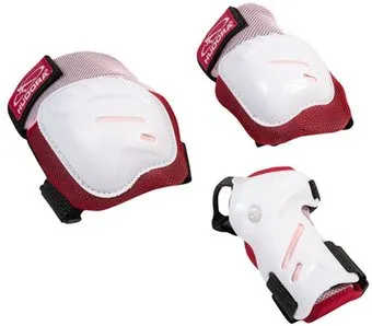 Hudora Biomechanisches Protektoren Set Comfort 83051 (S, Rosa)