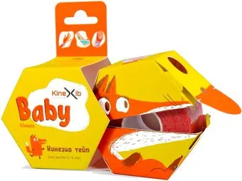 Kinexib Classic Baby 4 см x 4 м (оранжевый)