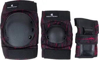 Tech Team Safe fit adult 4.0 NN013989 (M, черный/красный)