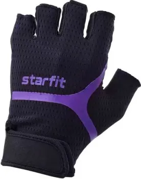 <?= Starfit WG-103 (черный/фиолетовый, XS) ?>