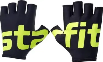 Starfit WG-102 (черный/ярко-зеленый, XS)